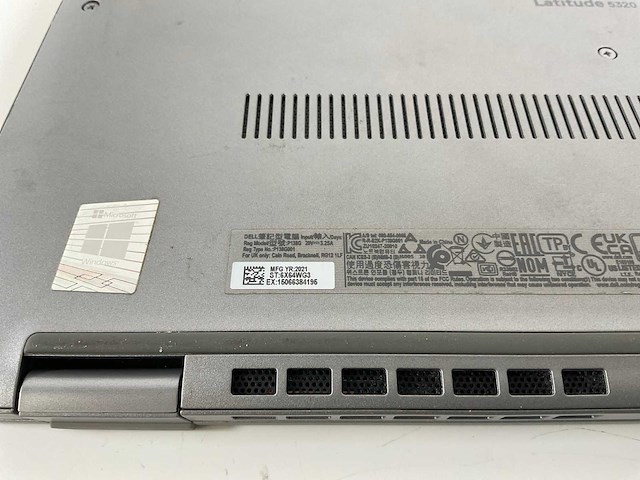 Dell latitude 5320 13.3”, core(tm) i7 11th gen, 16 gb ram, 512 gb nvme laptop - afbeelding 7 van  7