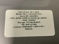 Dell latitude 5410 (i5-gen10) laptop - afbeelding 4 van  8