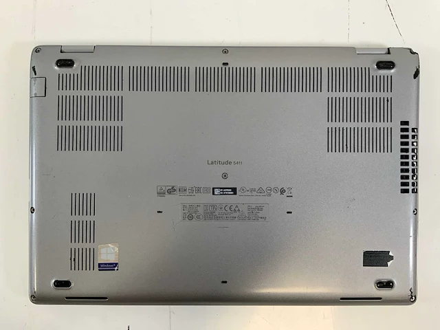 Dell latitude 5411 14", core(tm) i5 10e, 16 gb ram, geen hdd, nvidia geforce mx250 2 gb laptop - afbeelding 6 van  7