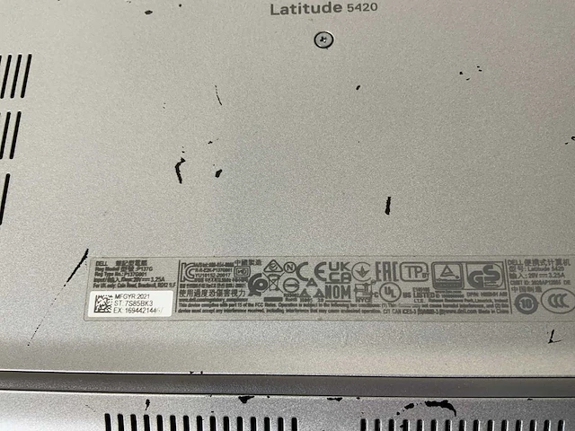 Dell latitude 5420 14”, core(tm) i7 11th gen, 16 gb ram, 256 gb nvme laptop - afbeelding 7 van  7