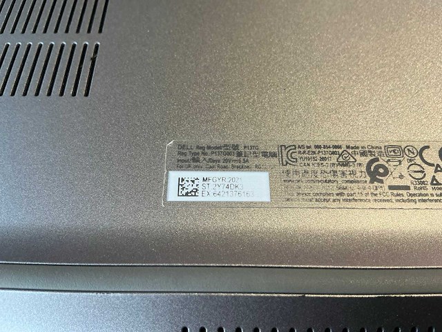 Dell latitude 5421 laptop - afbeelding 7 van  8