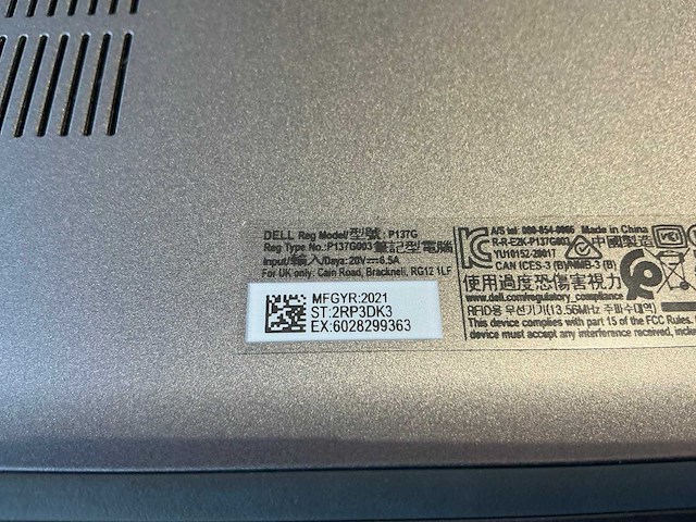 Dell latitude 5421 laptop - afbeelding 7 van  7