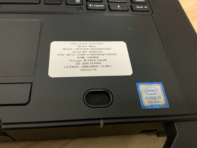 Dell latitude 5424 rugged laptop - afbeelding 5 van  12