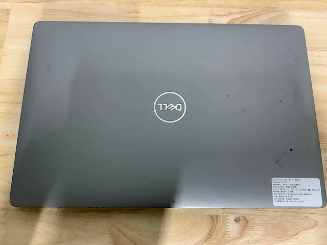 Dell latitude 5510 laptop (2x) - afbeelding 8 van  9