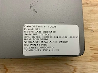 Dell latitude 5510 laptop (2x) - afbeelding 9 van  9