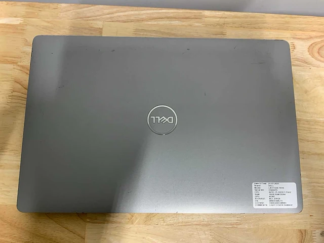 Dell latitude 5510 laptop (2x) - afbeelding 8 van  10