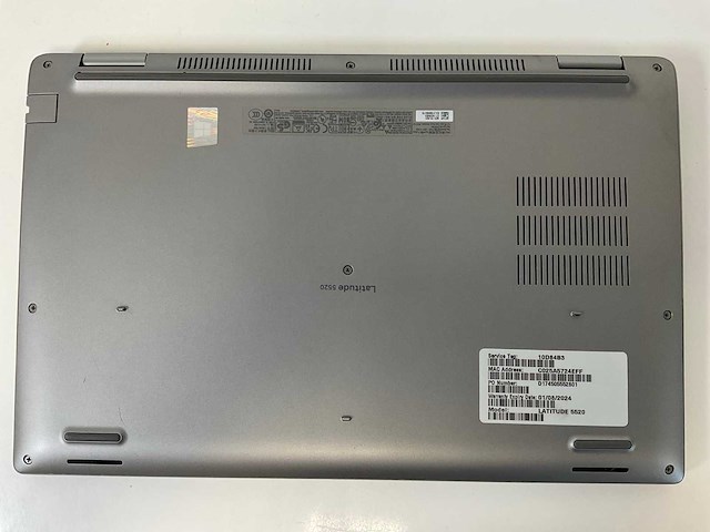 Dell latitude 5520 15.5”, core(tm) i7 11th gen, 16 gb ram, 512 gb nvme laptop - afbeelding 6 van  7