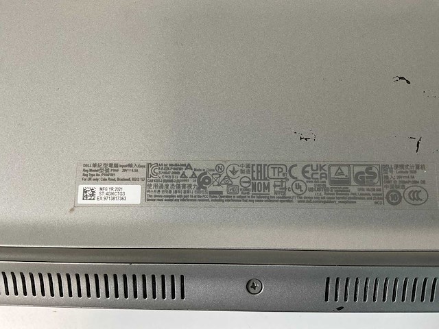 Dell latitude 5520 15.5”, core(tm) i7 11th gen, 16 gb ram, 512 gb nvme laptop - afbeelding 7 van  7