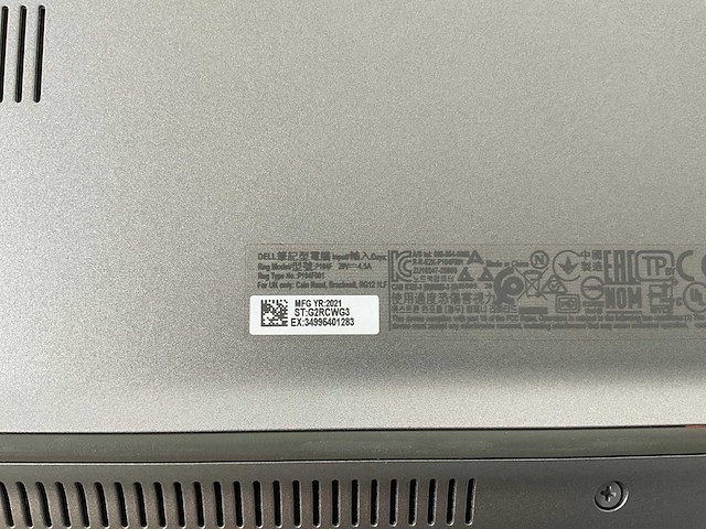 Dell latitude 5520 15.5”, core(tm) i7 11th gen, 16 gb ram, 512 gb nvme laptop - afbeelding 7 van  7