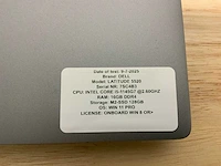 Dell latitude 5520 laptop - afbeelding 8 van  9