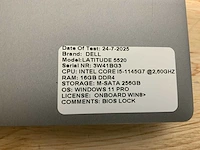 Dell latitude 5520 laptop - afbeelding 7 van  7