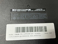 Dell latitude 5591 - i5-8400h laptop - afbeelding 3 van  3