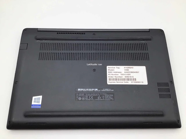 Dell latitude 7280 laptop - afbeelding 9 van  9
