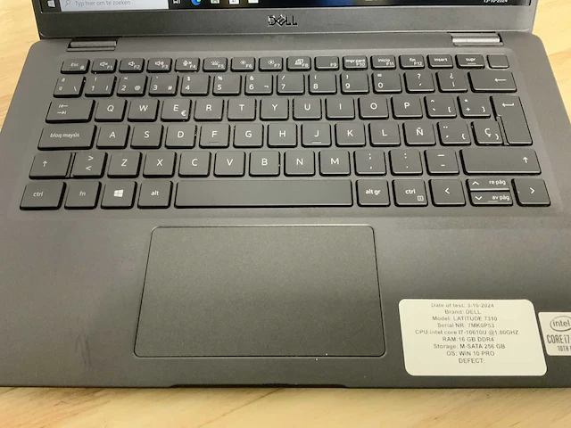 Dell latitude 7310 laptop - afbeelding 3 van  8