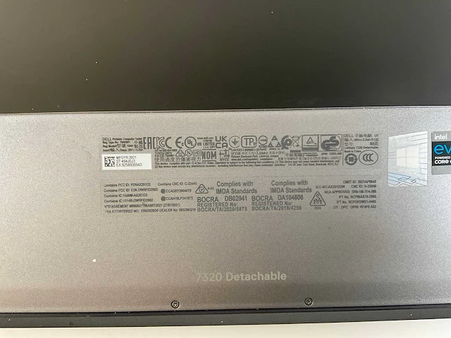 Dell latitude 7320 detachable 13”, core(tm) i7 11th gen, 16 gb ram, 512 gb nvme laptop - afbeelding 6 van  6