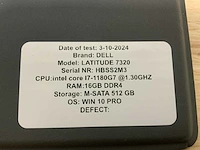 Dell latitude 7320 detachable (i7-gen11) laptop - afbeelding 3 van  11