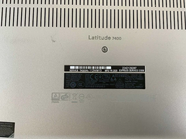 Dell latitude 7400 14", core(tm) i7 8th gen, 16 gb ram, no hdd laptops (2x) - afbeelding 8 van  16