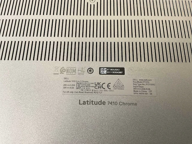 Dell latitude 7410 14”, core(tm) i7 10th gen, 16 gb ram, 128 gb ssd touchscreen chromebook - afbeelding 7 van  7