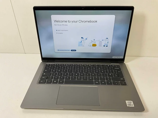 Dell latitude 7410 14”, core(tm) i7 10th gen, 16 gb ram, 128 gb ssd touchscreen chromebook - afbeelding 1 van  7