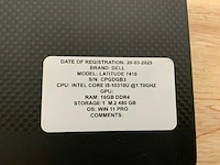 Dell latitude 7410 laptop - afbeelding 7 van  8