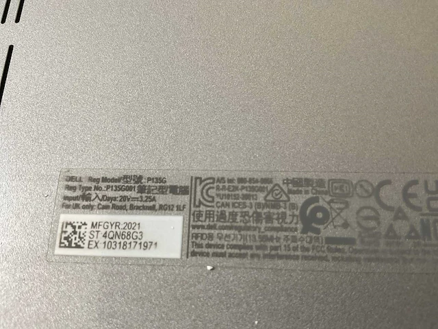 Dell latitude 7420 14”, core(tm) i7 11th gen, 16 gb ram, 512 gb nvme laptop - afbeelding 7 van  7