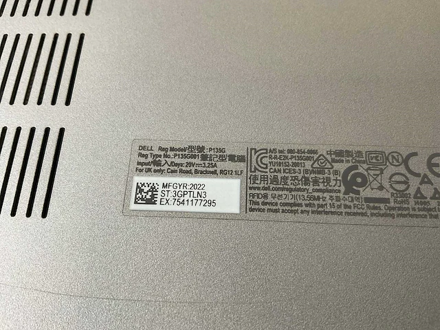 Dell latitude 7420 14”, core(tm) i7 11th gen, 16 gb ram, 512 gb nvme laptop - afbeelding 6 van  6