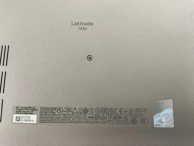 Dell latitude 7430 14", core(tm) i7 12e generatie, 16 gb ram, 512 gb nvme-laptop - afbeelding 7 van  7