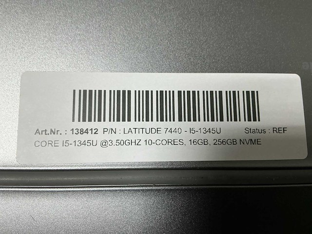 Dell latitude 7440 - i5-1345u laptop - afbeelding 3 van  3