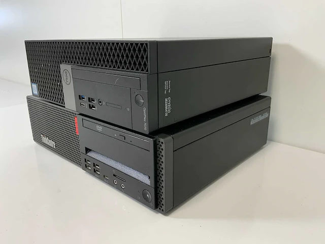 Dell / lenovo mix model mini desktops - check description (2x) - afbeelding 6 van  12