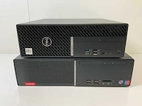 Dell / lenovo mix model mini desktops - check description (2x) - afbeelding 1 van  11