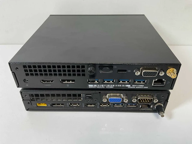 Dell / lenovo mix model mini desktops - check description (2x) - afbeelding 6 van  11