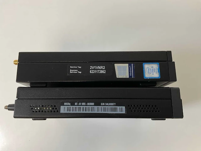 Dell / lenovo mix model mini desktops - check description (2x) - afbeelding 7 van  11
