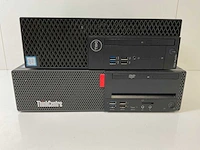 Dell / lenovo mix model mini desktops - check description (2x) - afbeelding 1 van  11