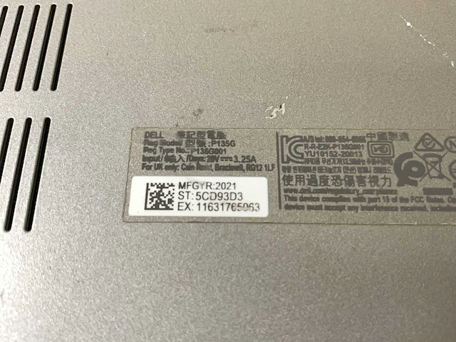 Dell ltitude 7420 14”, core(tm) i7 11th gen, 16 gb ram, 512 gb nvme laptop - afbeelding 7 van  7