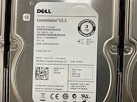 Dell (md3460/e08j) 54 x 3 tb sas(st3000nm0023) - 6x 3 tb sas(st33000650ss) disk array enclosure - afbeelding 4 van  16