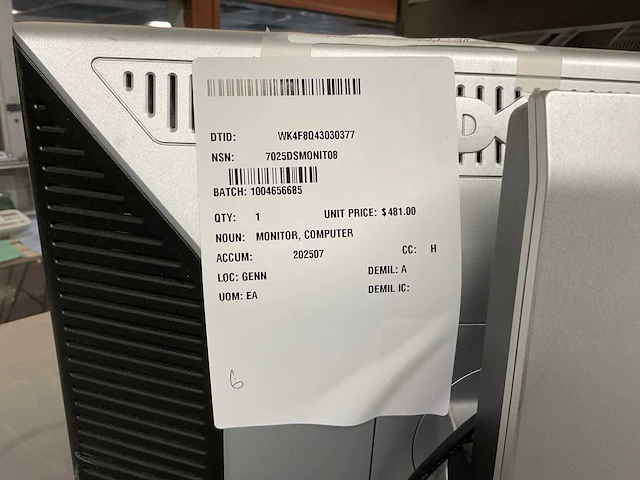 Dell monitor (2x) - afbeelding 6 van  6