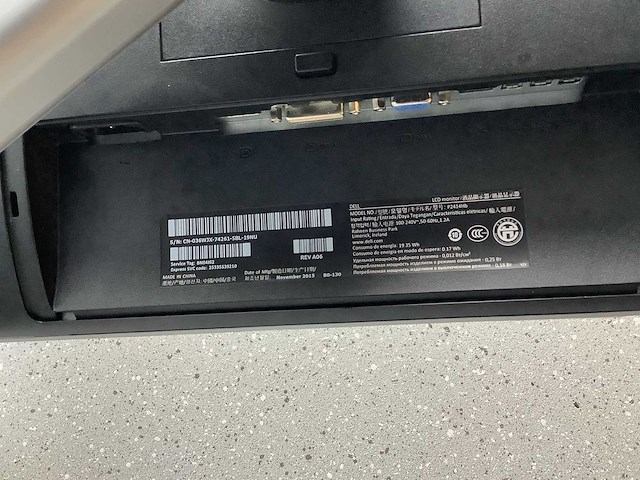 Dell monitor (2x) - afbeelding 7 van  7