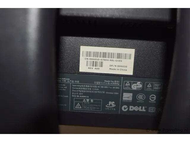 Dell monitor type e193fpp & benq model q9t4 - afbeelding 4 van  7