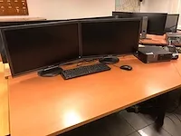 Dell optiplex 3020 desktop met 2 monitoren - afbeelding 1 van  6