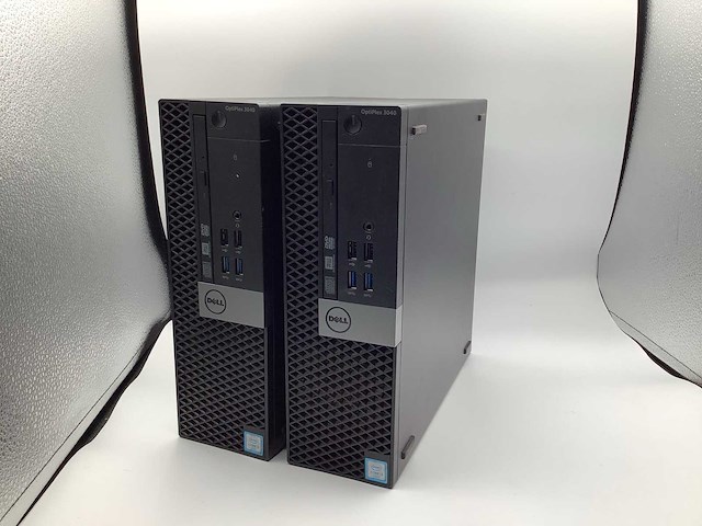 Dell optiplex 3040 desktop (2x) - afbeelding 1 van  3