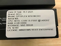 Dell optiplex 3050 micro desktop (6x) - afbeelding 5 van  5