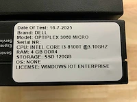 Dell optiplex 3050 micro desktop (6x) - afbeelding 5 van  6