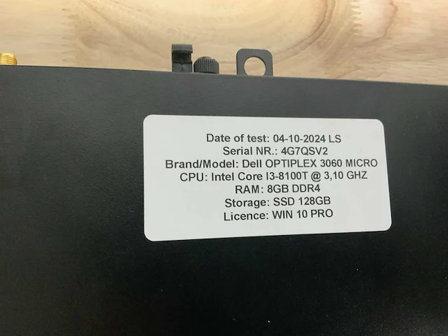 Dell optiplex 3060 micro desktop (10x) - afbeelding 2 van  14