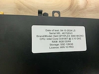 Dell optiplex 3060 micro desktop (10x) - afbeelding 2 van  14