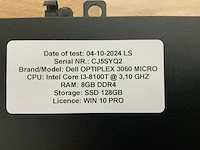 Dell optiplex 3060 micro desktop (10x) - afbeelding 3 van  14