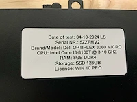 Dell optiplex 3060 micro desktop (10x) - afbeelding 5 van  14