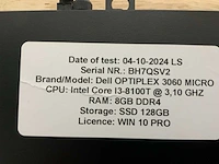 Dell optiplex 3060 micro desktop (10x) - afbeelding 3 van  14