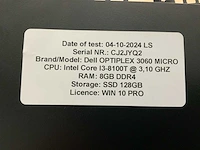Dell optiplex 3060 micro desktop (10x) - afbeelding 5 van  14