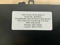 Dell optiplex 3060 micro desktop (10x) - afbeelding 14 van  14