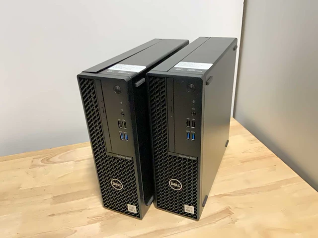 Dell optiplex 3080 desktop (2x) - afbeelding 1 van  8